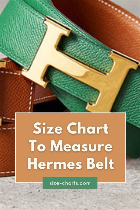 hermes h belt size chart.